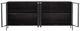 Dovetail Furniture Jarin Black Sideboard-4