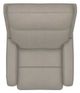 La-Z-Boy® Finley Pewter Leather Manual Gliding Recliner-4