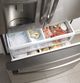 GE Profile™ 27.8 Cu. Ft. Stainless Steel French Door Refrigerator-3