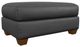 La-Z-Boy® Wilmette Navy Leather Ottoman-0