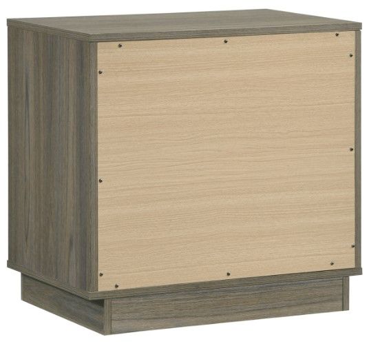 Coaster® Fenwick Almond/Gray Oak Nightstand-3