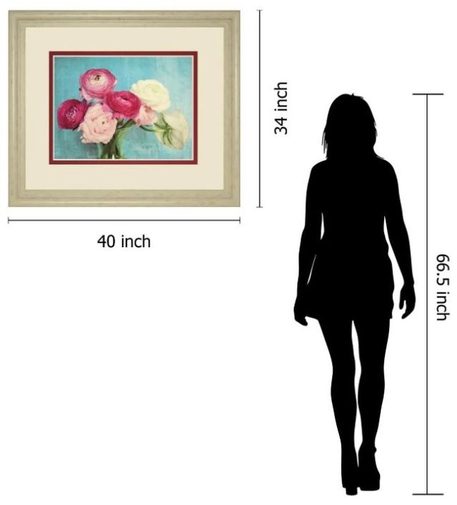 Classy Art Pink/White Summer Fun by Atria, C. Wall Art-2