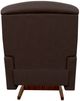 La-Z-Boy® Reed Walnut Leather Power Rocking Recliner with Headrest and Lumbar-4