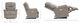 La-Z-Boy® Aries Granite Power Wall Recliner with Headrest and Lumbar-5