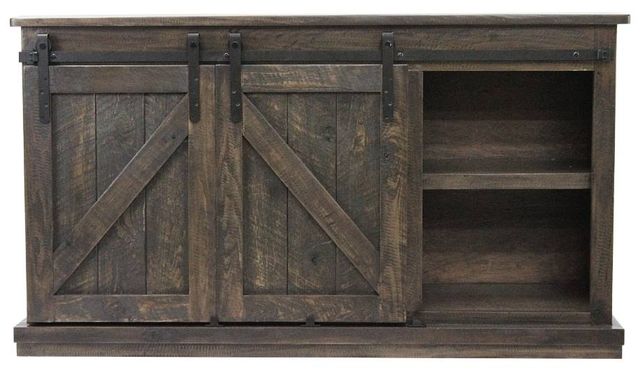 American Heartland Manufacturing Rustic Quaint 57' TV Stand-0