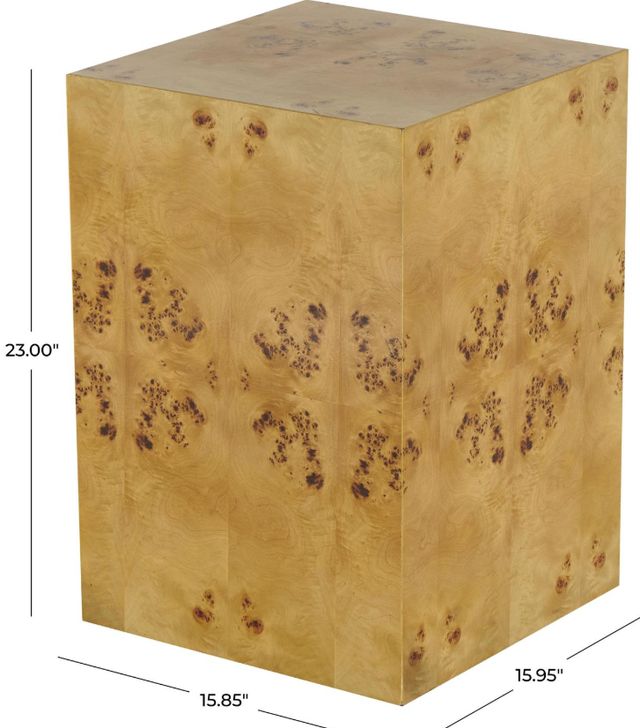 Deco Marche Brown Accent Table-2