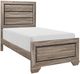 Homelegance® Beechnut Natural Youth Twin Panel Bed-0