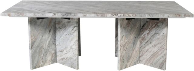 Meridian Furniture Verona Brown Marble Coffee Table-1