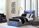Signature Design by Ashley® Cayberry Gray Full Upholstered Panel Bed-4