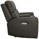 Flexsteel® Jarvis Mica Power Reclining Loveseat with Console and Power Headrests-3