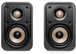 Polk Audio® Signature Elite ES10 Black 4" Bookshelf Speakers-1