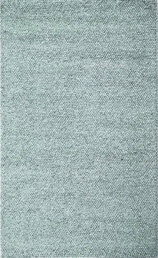 KAS Rugs Pave Ivory Blue Cornerstone 5'x8' Area Rug-0