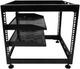 Sanus® Component Series Black 10U Stackable Skeleton Rack-3