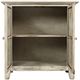 Jofran Inc. Rustic Shores Scrimshaw Cream 2-Door Accent Cabinet-2