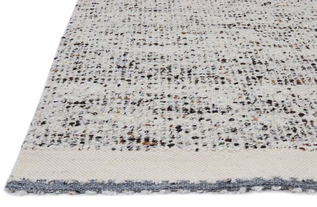 KAS Rugs Darcy Ivory Charcoal 5'x8' Area Rug-1