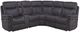 Parker House® Mason 6-Piece Charcoal Curved Power Reclining Sectional-0