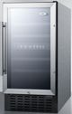 Summit® 3.3 Cu. Ft. Stainless Steel Wine Cooler-1