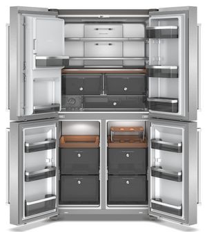 KitchenAid 36" 19.4 Cu. Ft. Fingerprint Resistant Stainless Steel Counter Depth French Door Refrigerator
