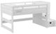 Elements International Cali Kids White Full Junior Loft with Staircase-0
