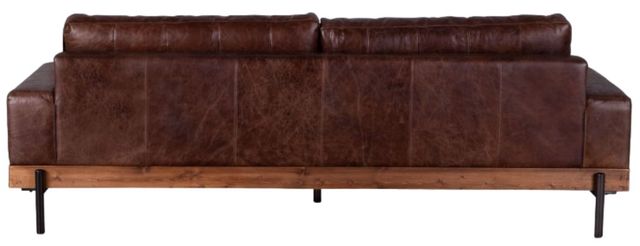 Home Trends & Design Portofino Geisha Brown/Walnut Sofa-3