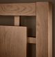 Vaughan-Bassett Lodge & Loft Blond Oak California King Floating Panel Bed-3