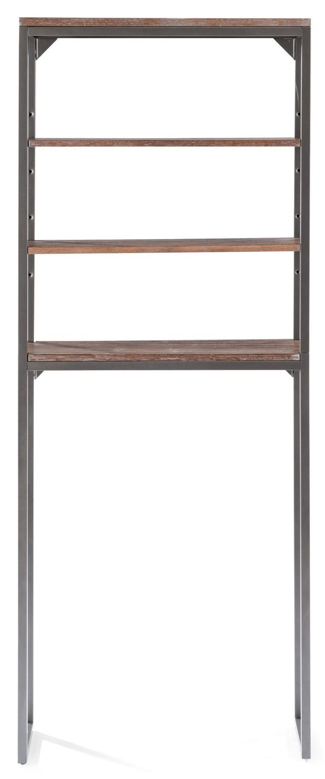 homestyles® Barnside Gray Over The Commode Stand-0