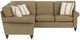 Flexsteel® Customizable Moxy 2-Piece Sectional with Formal Panel Roll Arm-4
