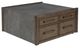 Signature Design by Ashley® Kallenny Brown/Gray Square Cocktail Table-0