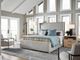 Universal Explore Home™ Customizable Daybreak Upholstered Panel Bed-1
