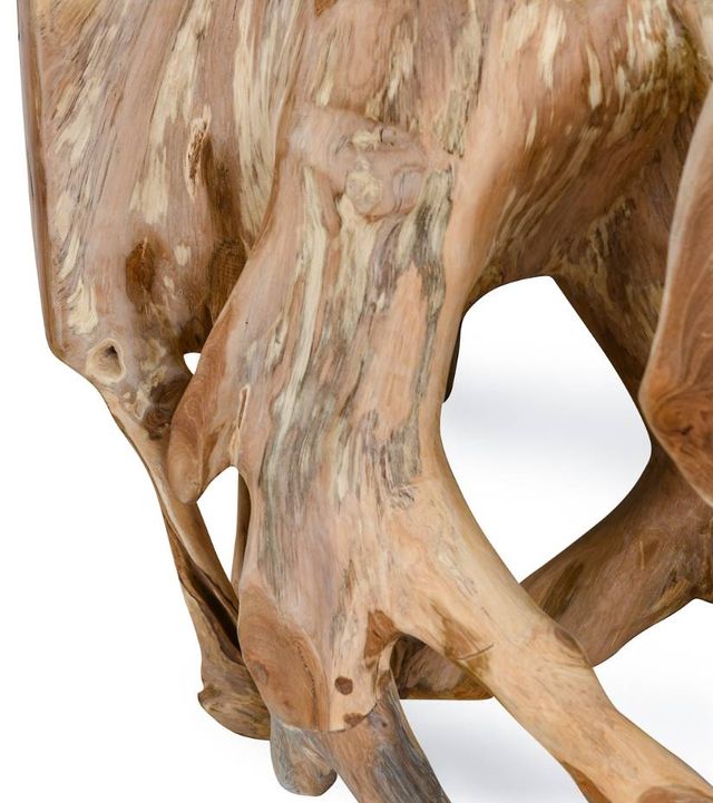 Classic Home Cypress Natural Root Coffee Table-3