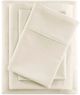 Olliix by Beautyrest Ivory Queen 600 Thread Count Cooling Cotton Rich Sheet Set-0