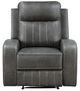 Coaster® Raelynn Gray Recliner-2