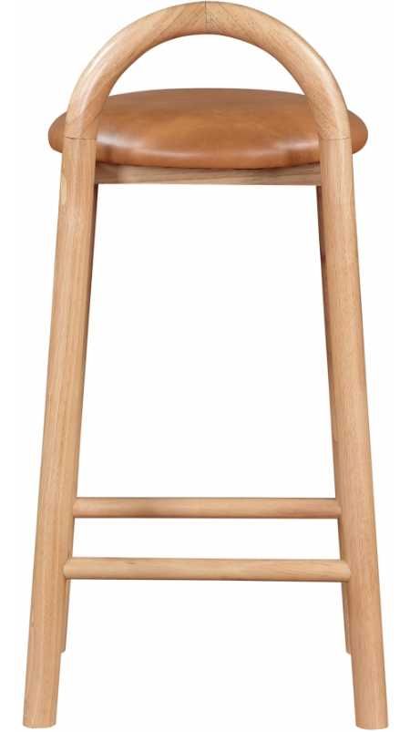 Meridian Furniture Calvin Natural Leather Counter Stool-3