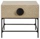Uttermost® Lunar Wood Side Table with Black Legs-3