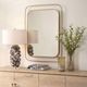 Uttermost® Uttermost Moreni Antique Brass Mirror-1