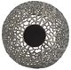 A & B Home Silver Round Ball Vase-2