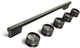 KitchenAid® Black Ore Slide-In Convection Range Handle and Knob Kit-0