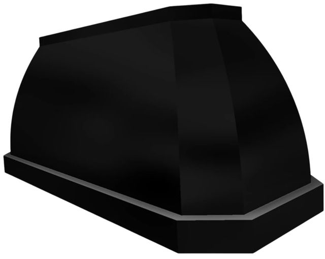 Vent-A-Hood® Designer Series 66" Black Island Range Hood-3