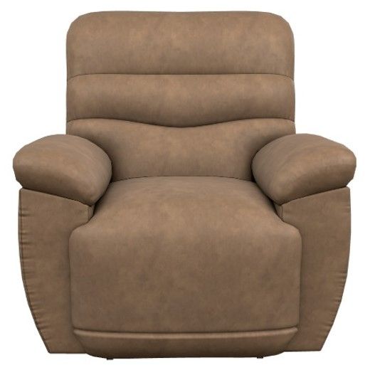 La-Z-Boy® Joshua Chestnut Power Wall Recliner with Headrest and Lumbar-1