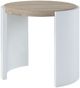 ACME Furniture Zoma Oak/ White High Gloss End Table-2