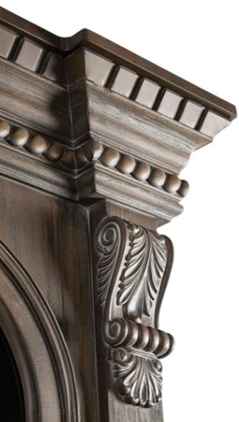 Furniture of America® Bromoak Weathered Oak Entertainment Center -3