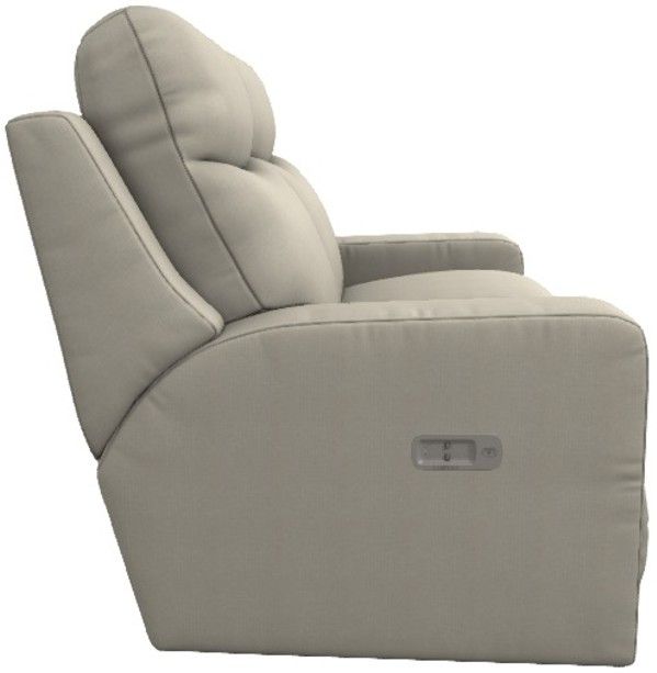 La-Z-Boy® Emmons Natural Power Reclining Loveseat with Headrest-3