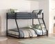 Homelegance® Jovie Black Twin/Full Bunk Bed-1