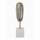 A & B Home Silver Face Sculpture-1