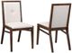 Handstone Tribeca Padded Back Side Chair in Fabric-2
