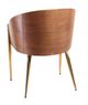 VIG Furniture Modrest Claret Black/Walnut Accent Chair-2