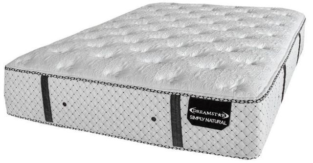 Dreamstar Bedding Luxury Collection Simply Natural Hybrid Full XL Mattress-0