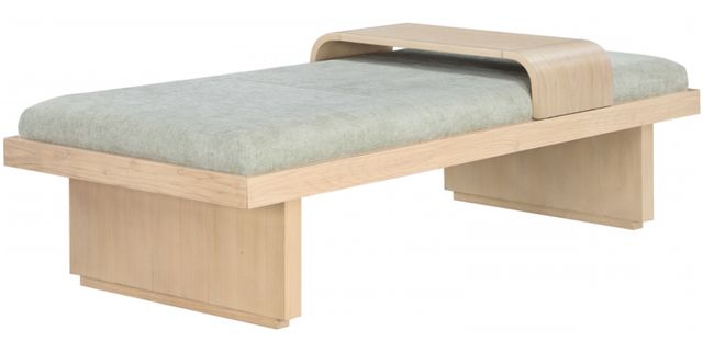 Meridian Furniture Arlington Mint/Natural Bench-0