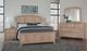 Vaughan-Bassett Woodbridge Clear Maple Arched Queen Panel Bed-1