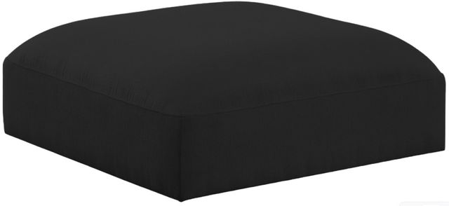 Meridian Furniture Ease Black Modular Ottoman-0